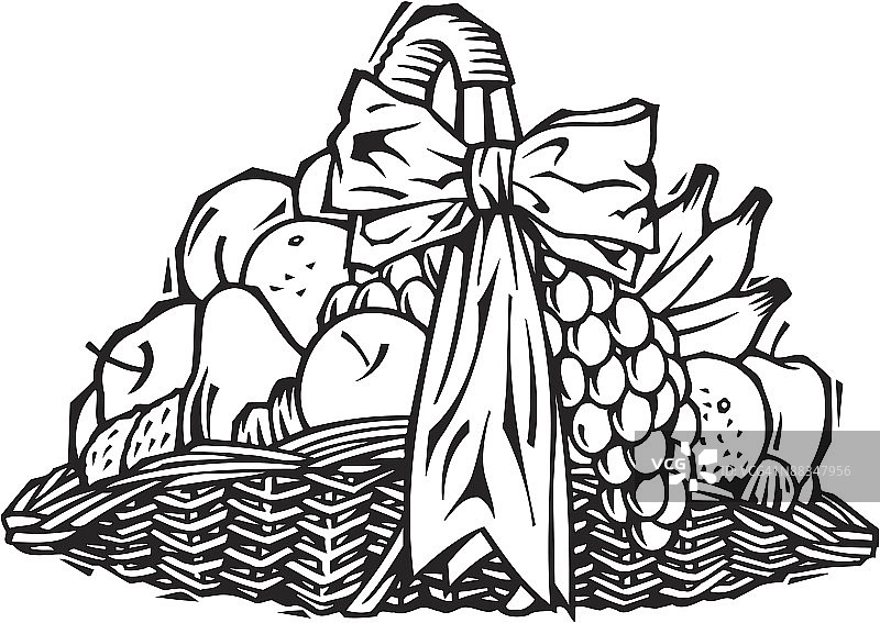 水果篮图片素材