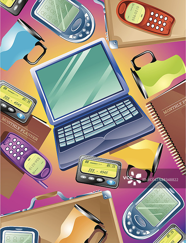 商务月度计划纹理图片素材