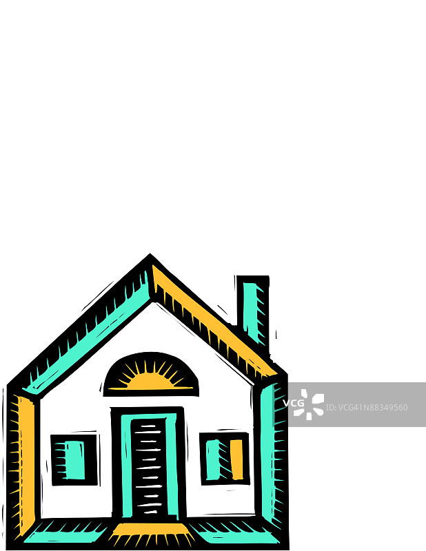 彩色Home键图片素材