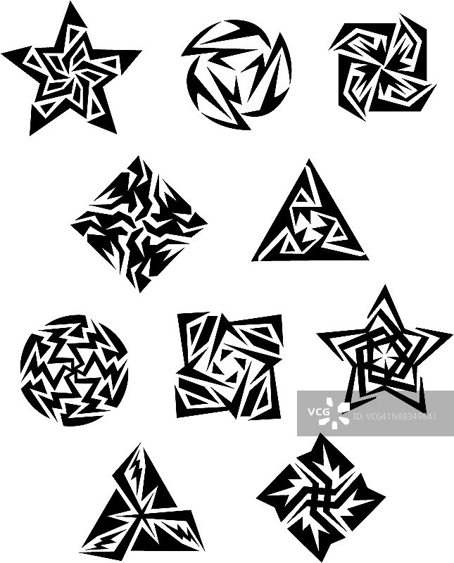 有机形状纹理图片素材