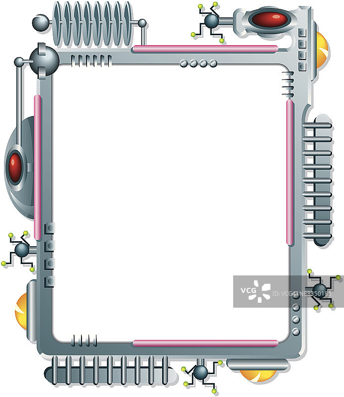 机器槽；另有黑白版本，047_9801图片素材