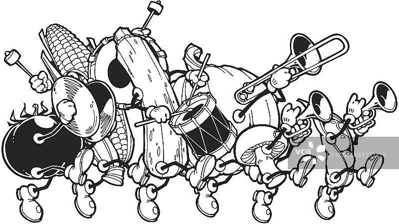 蔬菜组合分层素材图片素材