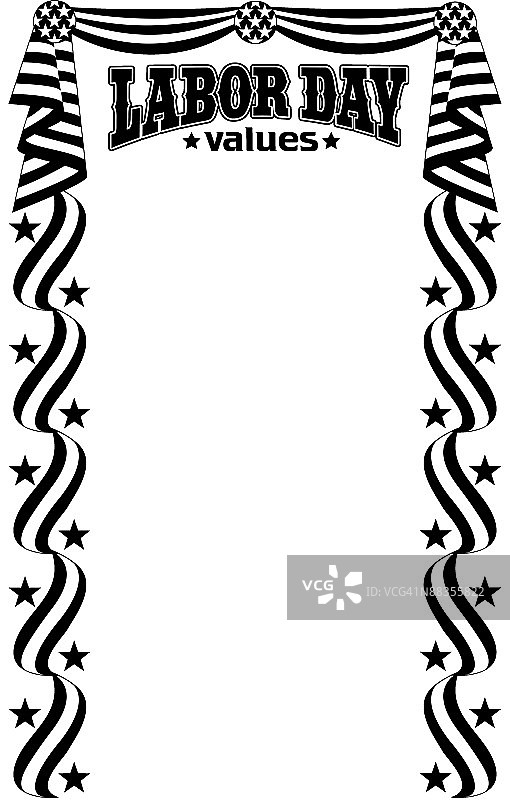 边境，标题，劳动节，，星条旗图片素材