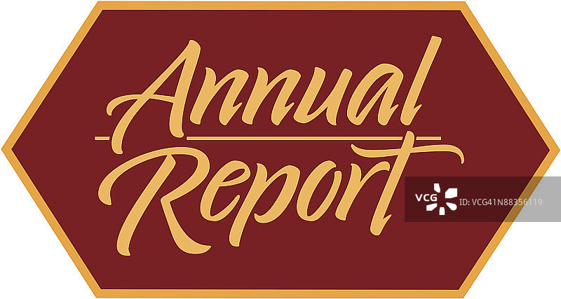 标题：年度报告，彩色图片素材