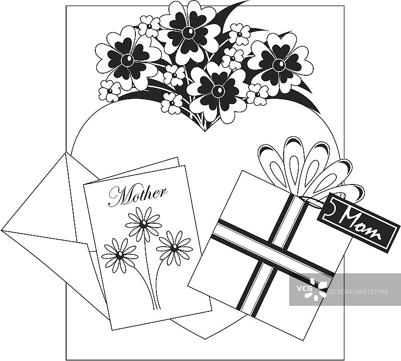 母亲节礼物图片素材