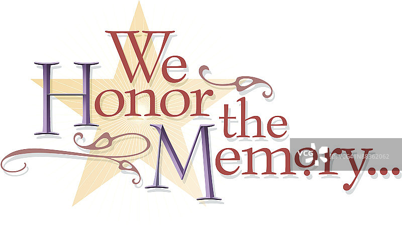 纪念标题图片素材