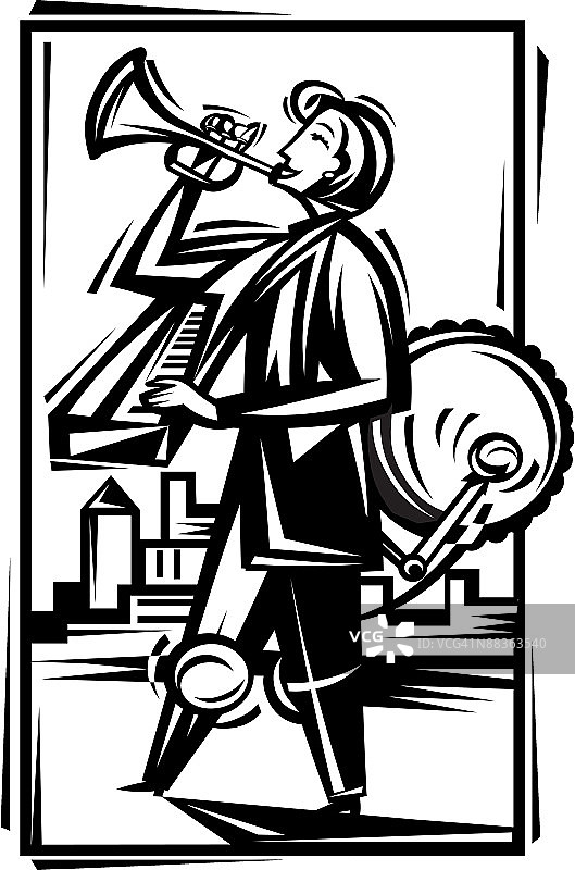 单人乐队图片素材