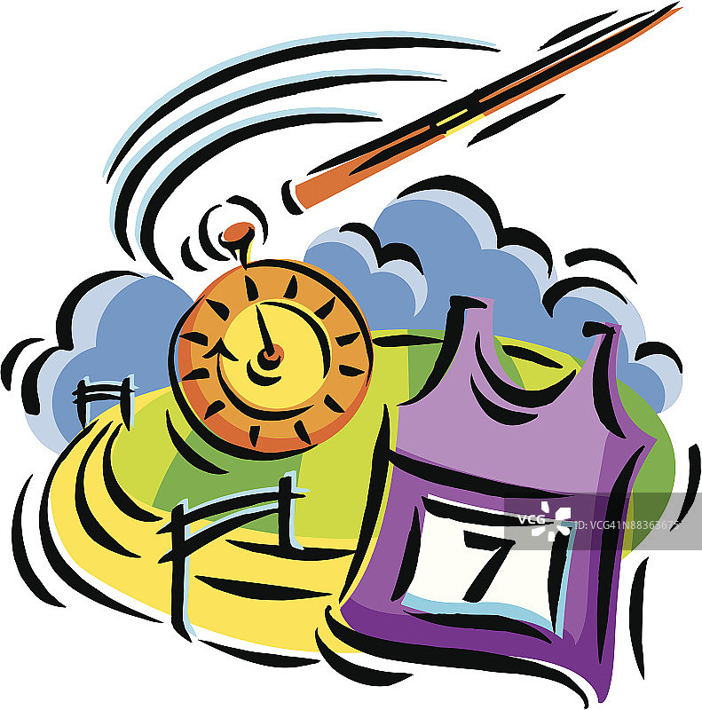 赛道蒙太奇元素图片素材