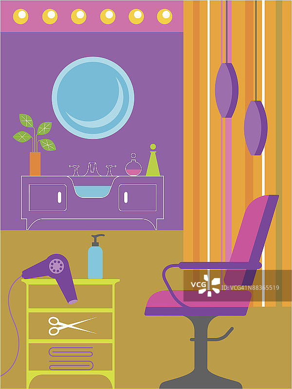 美容院一览图片素材