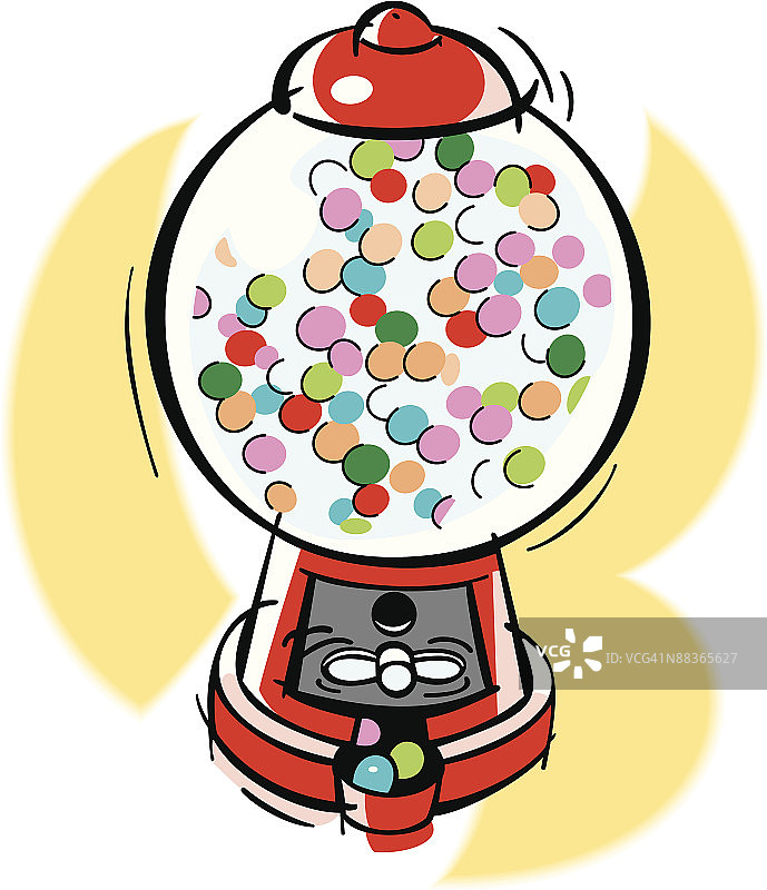 泡泡糖机图片素材