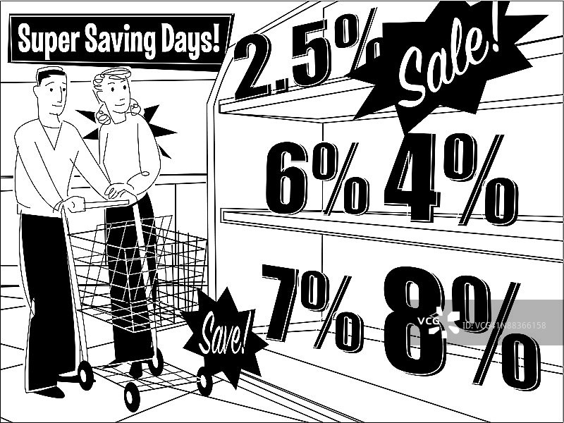 情侣比较低利率购物图片素材