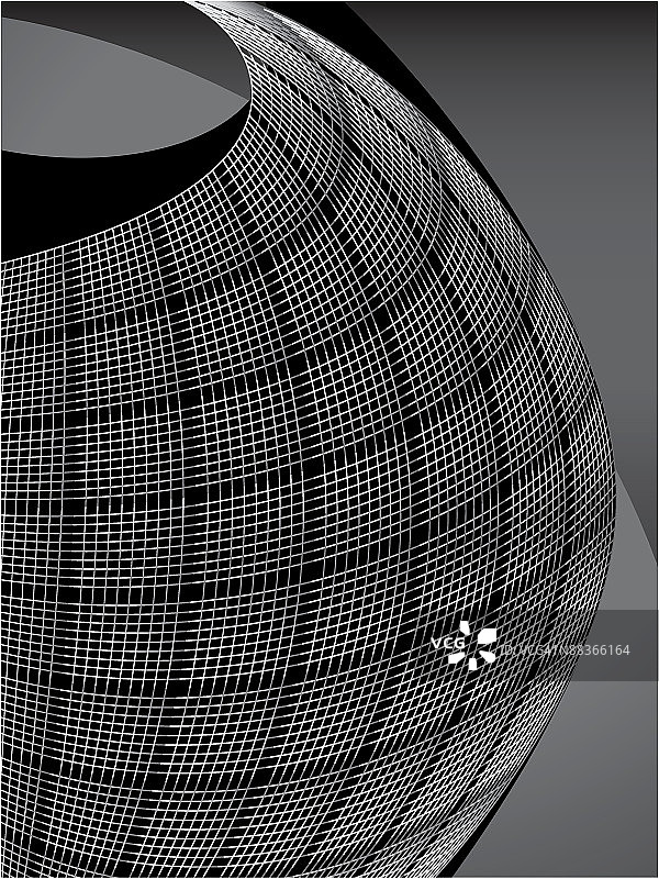 矢量化3D图形灰度纹理图片素材