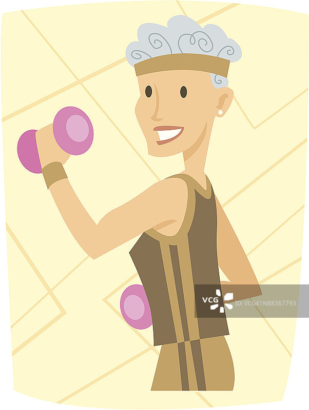 女子举重图片素材