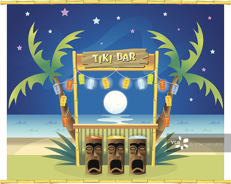 提基酒吧图片素材