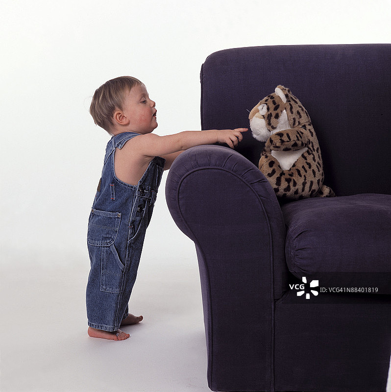 宝宝和老虎图片素材