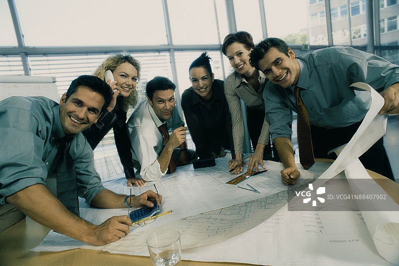 办公室的商务人员图片素材