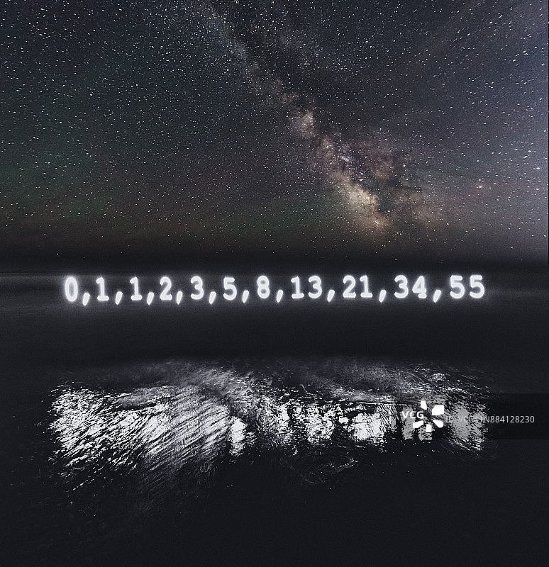 斐波那契数列图片素材