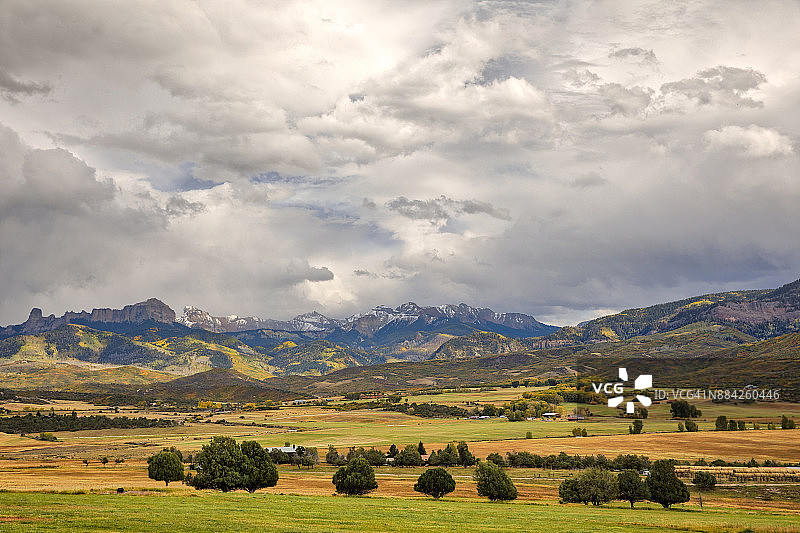乌雷东部锡马龙山脉图片素材