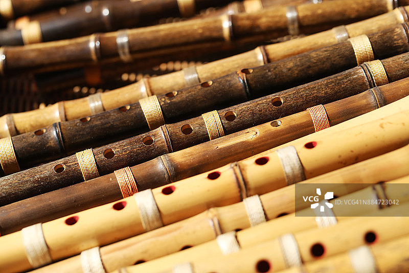 韩国竹笛图片素材