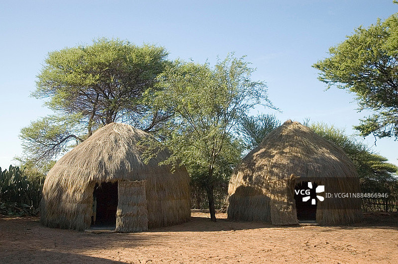非洲小屋图片素材