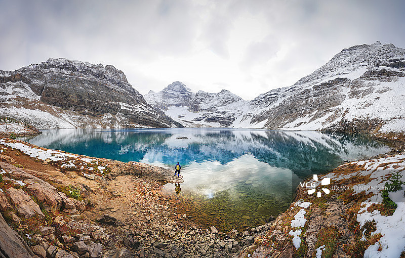 麦克阿瑟湖图片素材