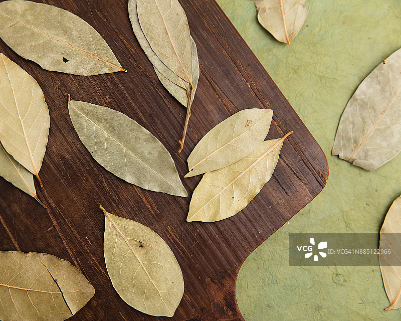 干月桂叶图片素材