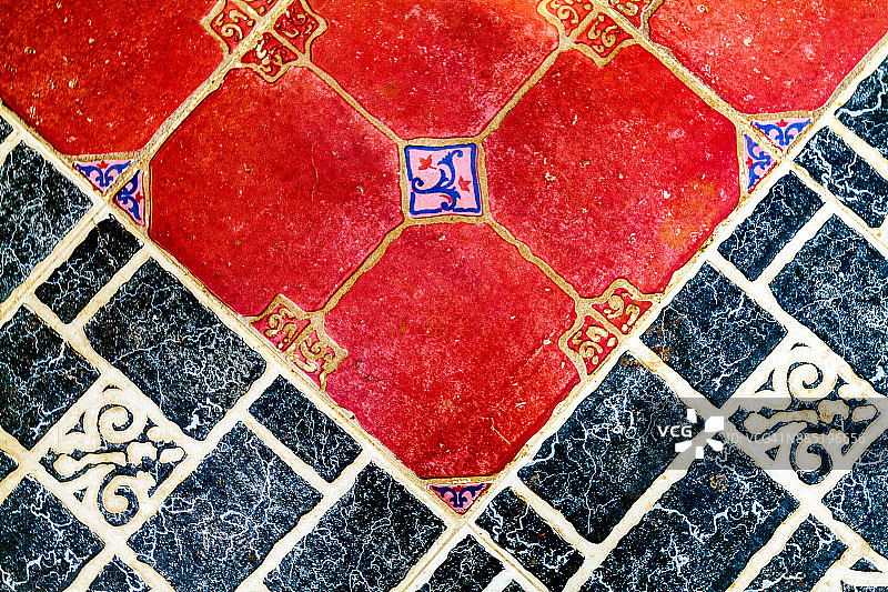 第乌岛的地板瓷砖图片素材