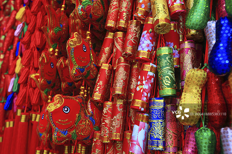 亚洲，中国，上海：礼品店图片素材