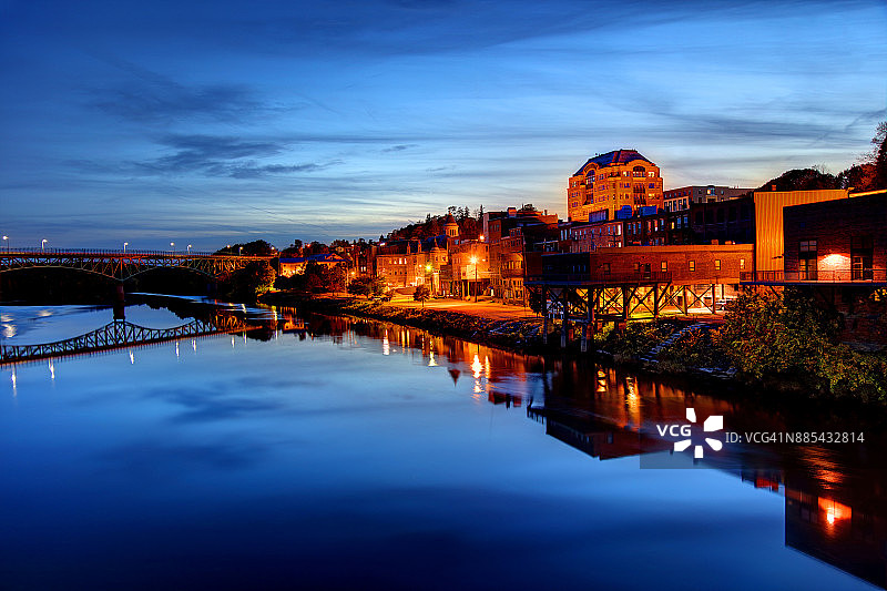 缅因州奥古斯塔图片素材