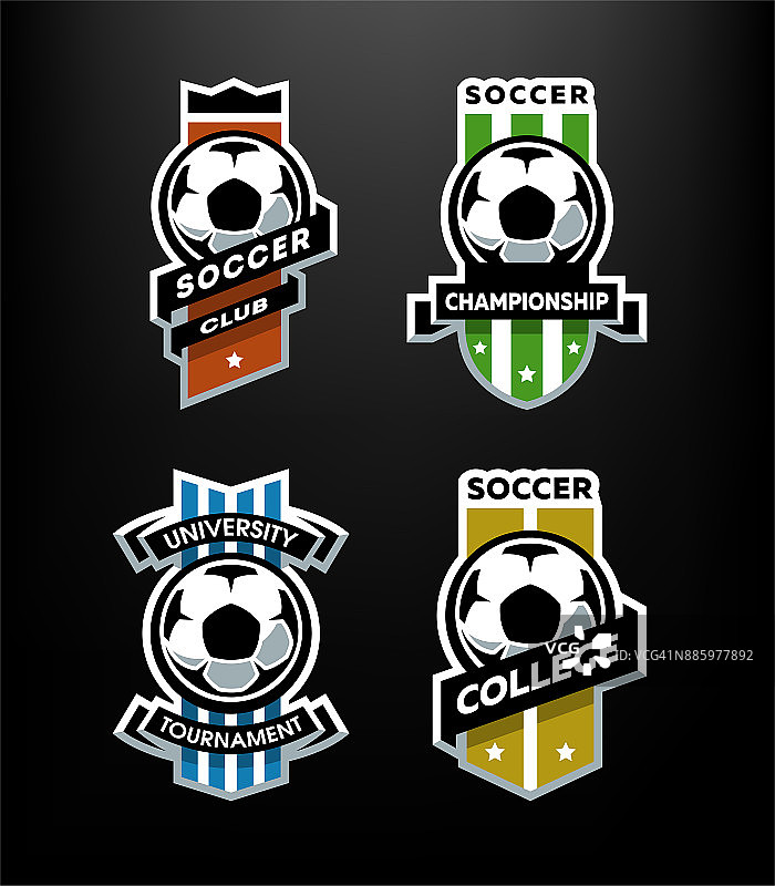 足球队徽设计模板图片素材