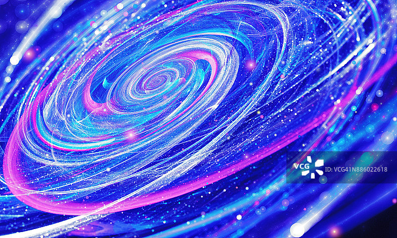 蓝粉螺旋抽象背景图片素材