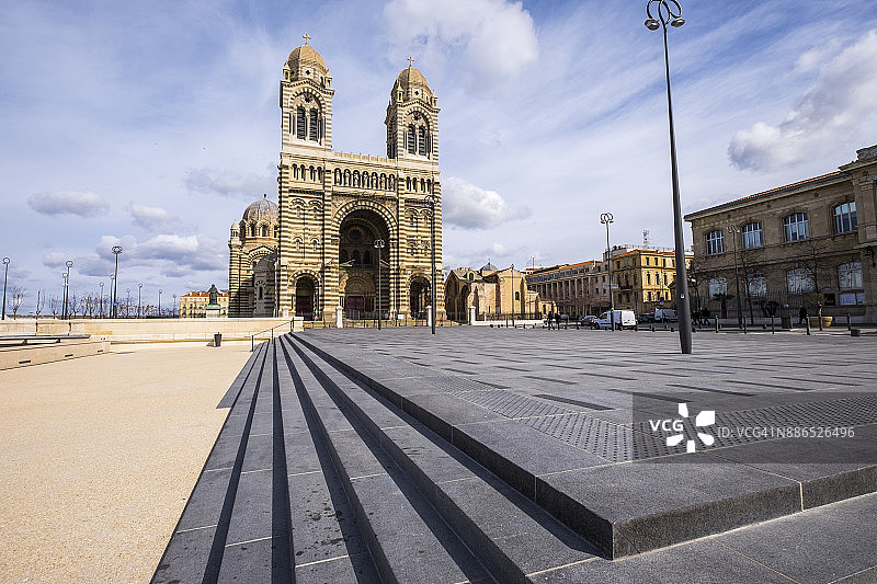 法国马赛主教座堂图片素材