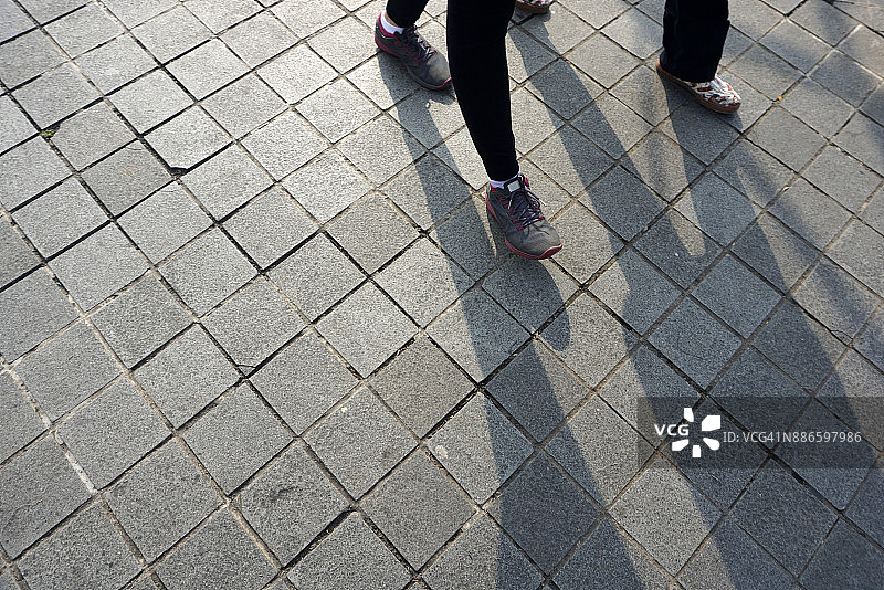 清晨锻炼图片素材