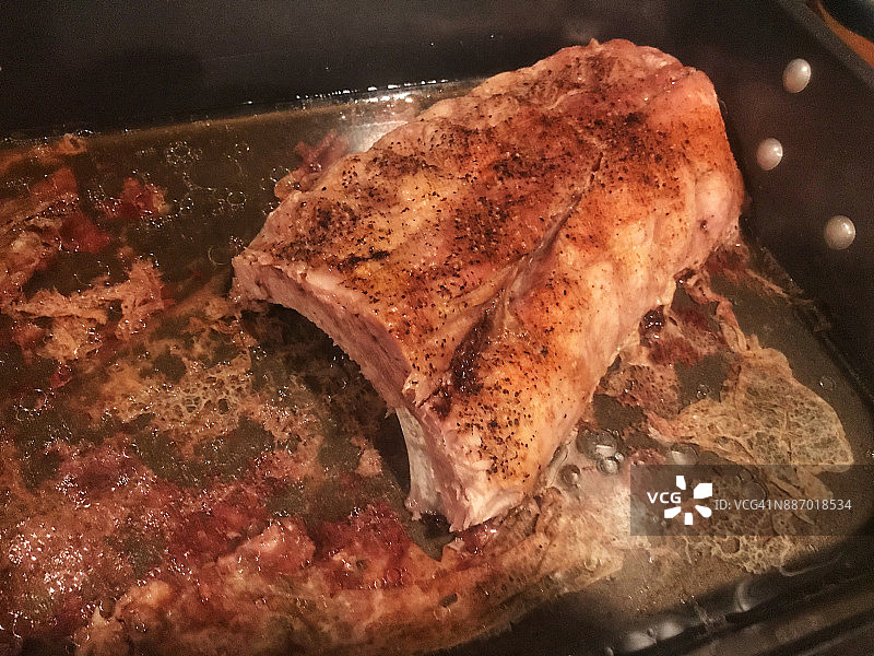 自制猪里脊排骨图片素材