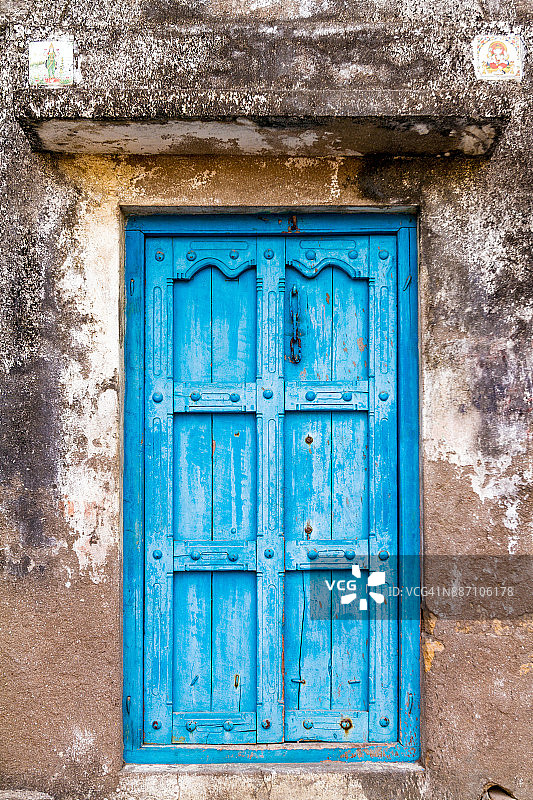 第乌岛上的传统建筑图片素材