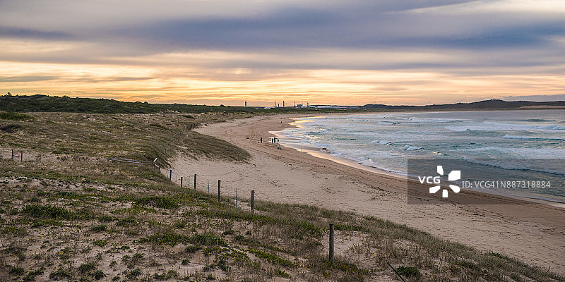 克罗努拉海滩风光图片素材