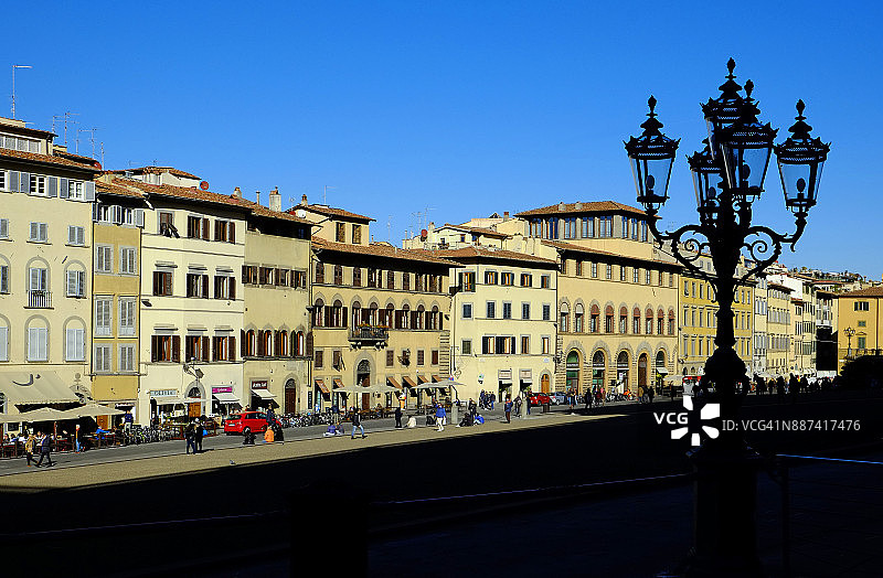 意大利托斯卡纳佛罗伦萨皮蒂广场图片素材
