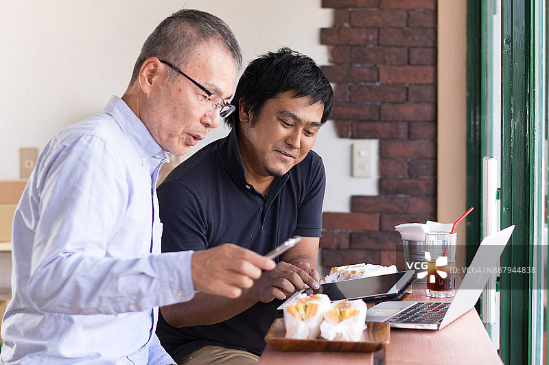 咖啡馆图片，工作场景图片素材