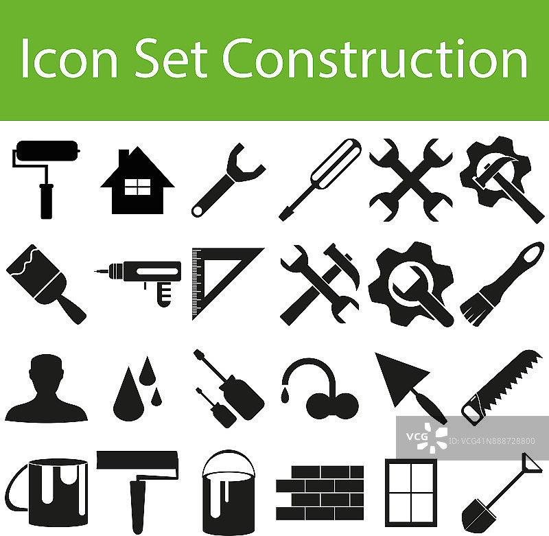 建筑图标集I图片素材