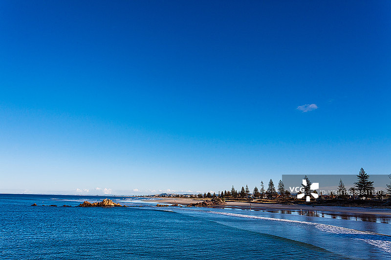 新西兰太平洋海岸图片素材