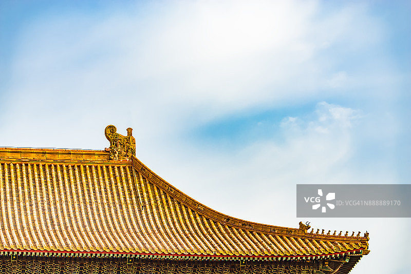 中国古代建筑紫禁城特写图片素材