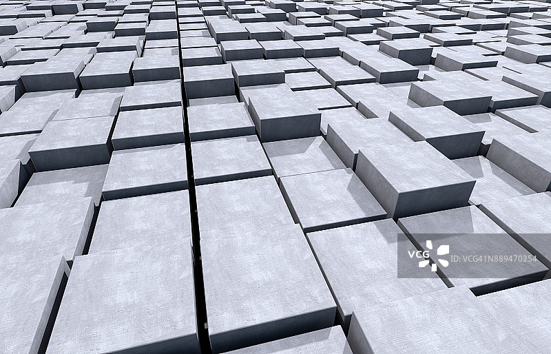 混合混凝土立方体图片素材