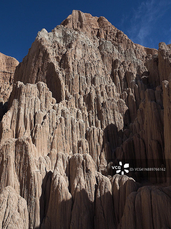内华达州大教堂峡谷州立公园竖版图图片素材