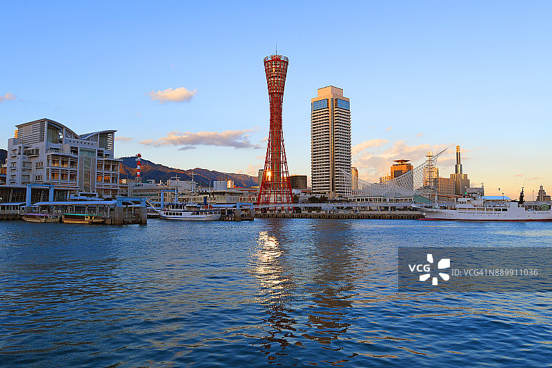 神户港风光图片素材