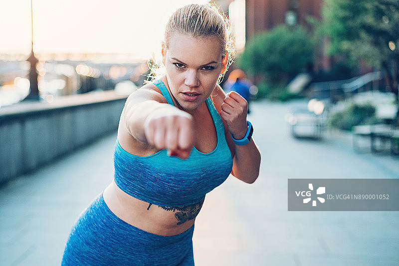 拳击锻炼图片素材