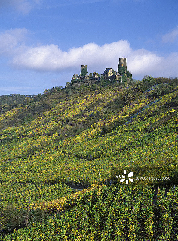 图兰特城堡，德国图片素材