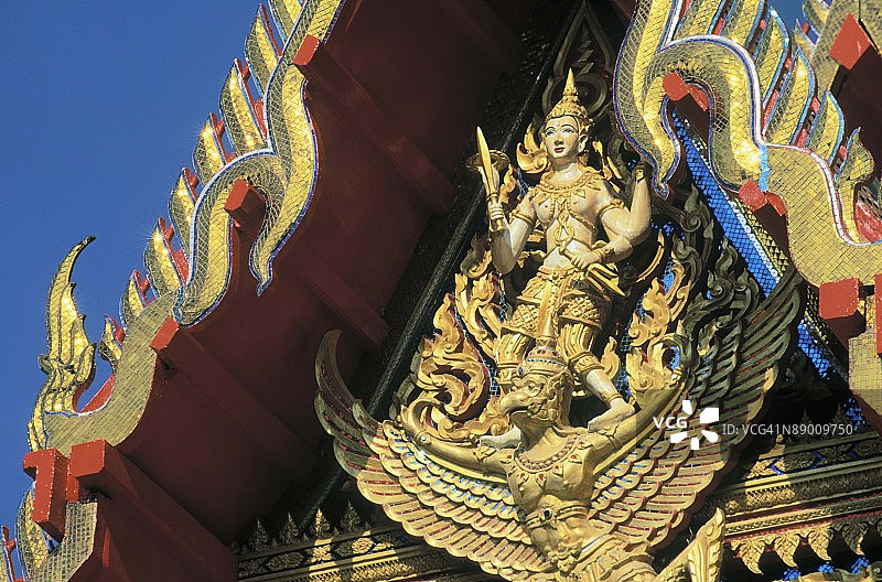 泰国查龙寺佛教寺庙图片素材