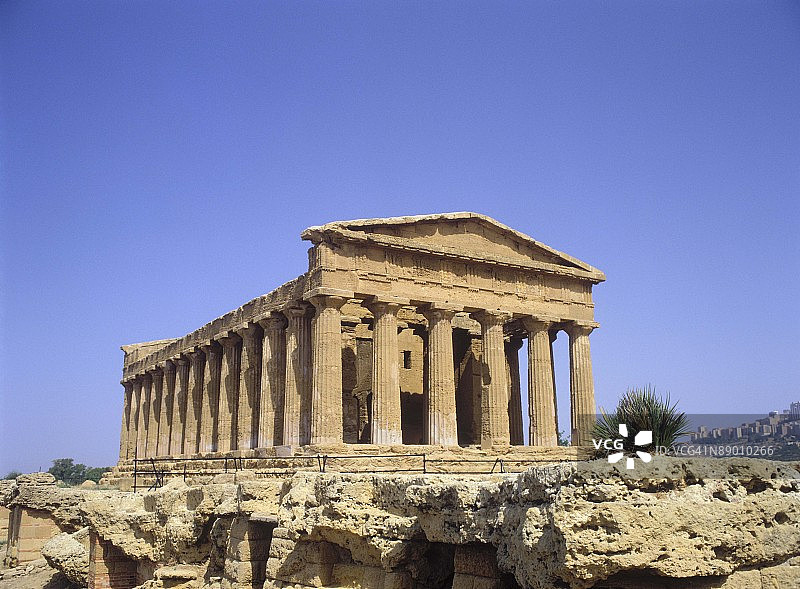 意大利神庙谷图片素材