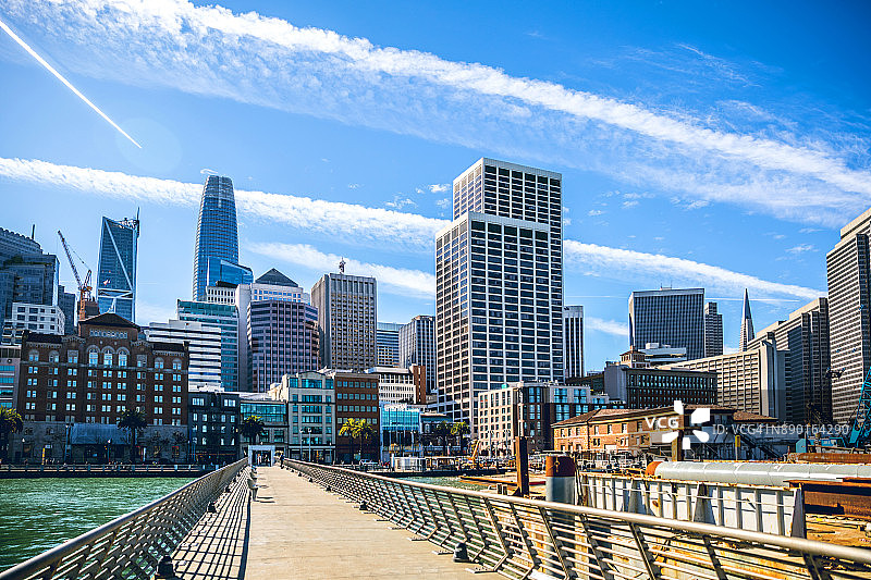 旧金山市区现代建筑图片素材