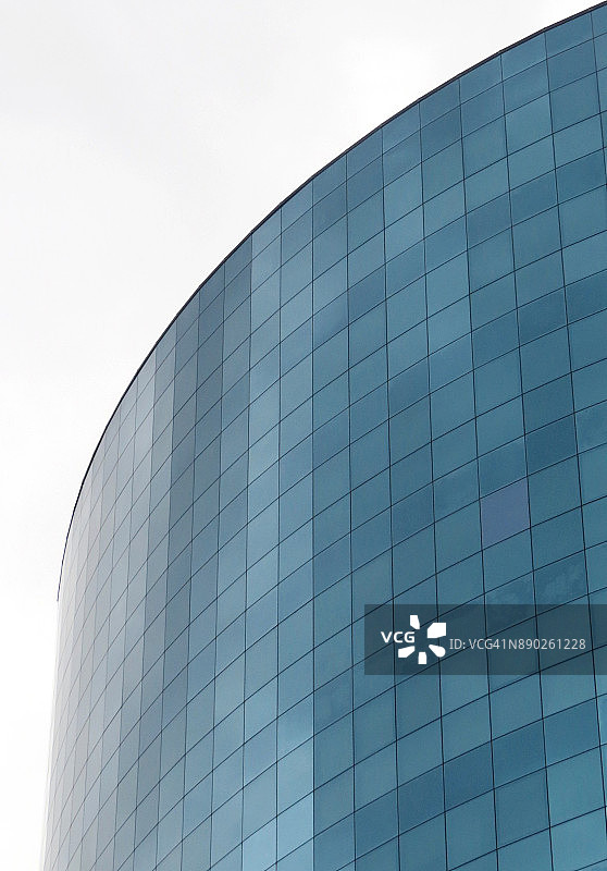 企业大楼水晶塔图片素材